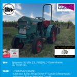 Werbeplakat für das Südpfälzer Eichertreffen